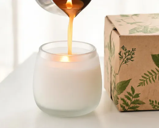 Wax pouring