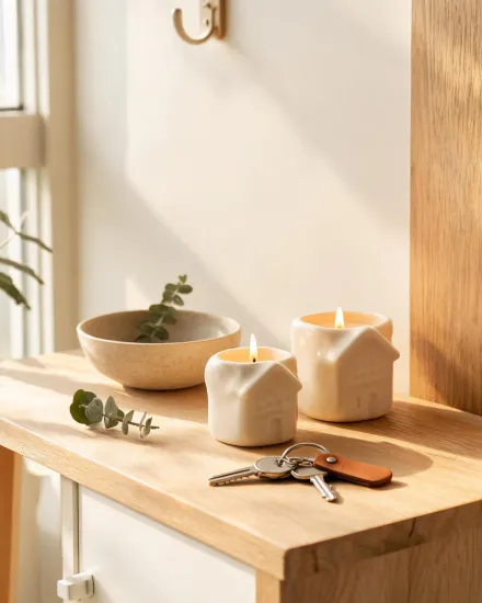 Housewarming candles