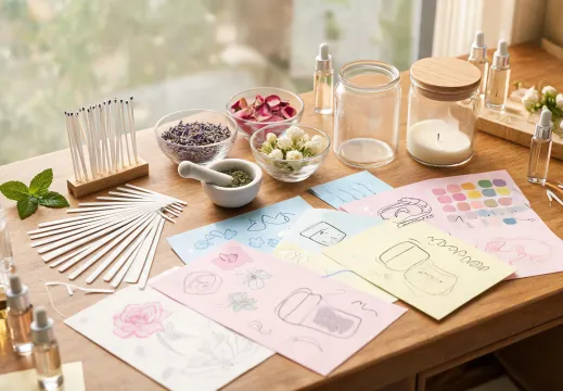 Fragrance bench